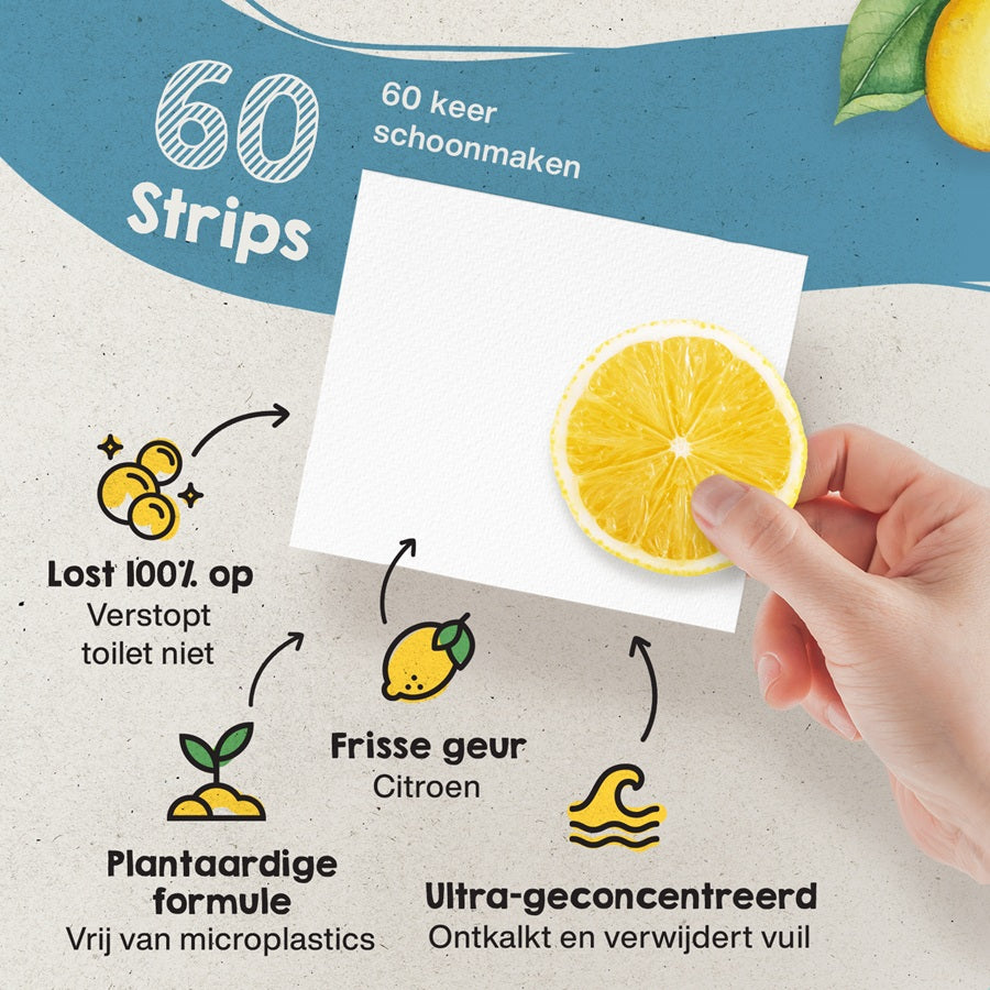 Toiletreiniger strips