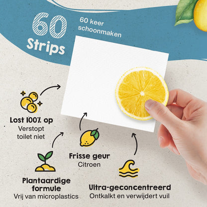 Toiletreiniger strips