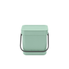 Afvalemmer Sort & Go Jade Green – 3 liter