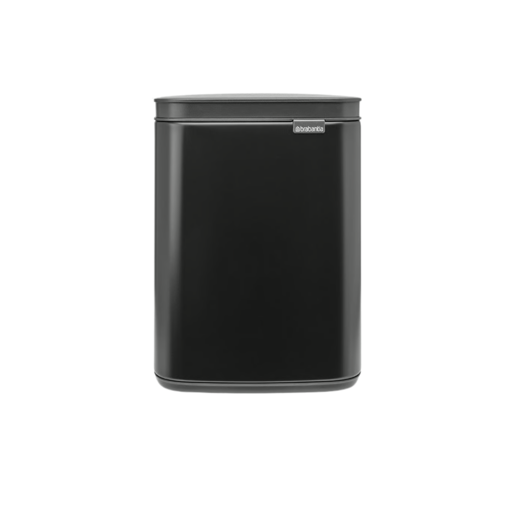 Brabantia_Bo_prullenbak_mat_zwart_4_liter