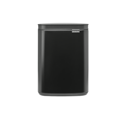 Brabantia_Bo_prullenbak_mat_zwart_4_liter