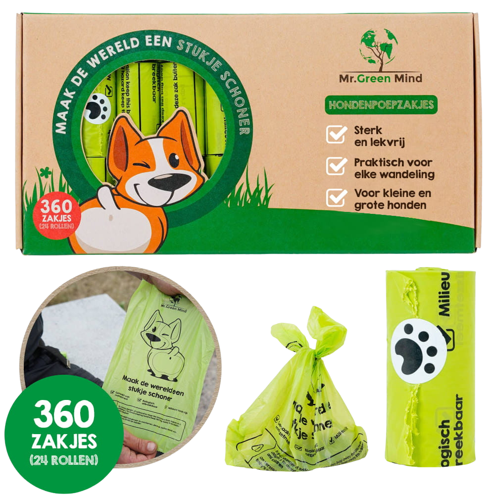Hondenpoepzakjes – 360 stuks
