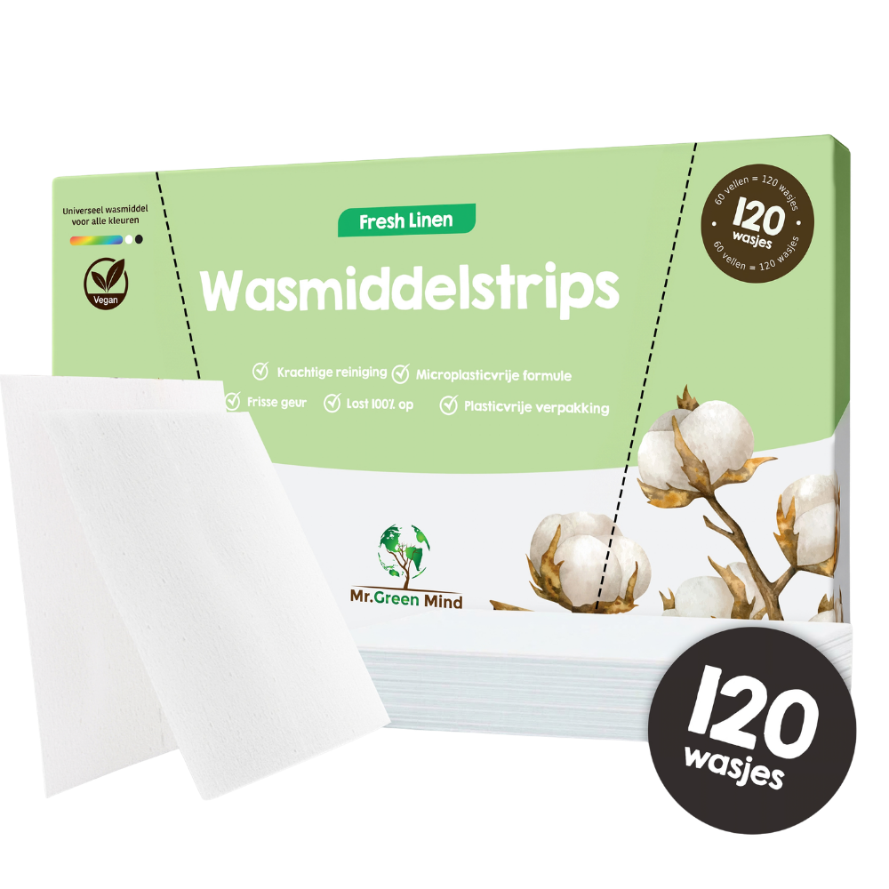 Fresh Linen Wasstrips - 120 Wasbeurten