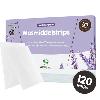 Lovely Lavender Wasstrips - 120 Wasbeurten (lavendel)