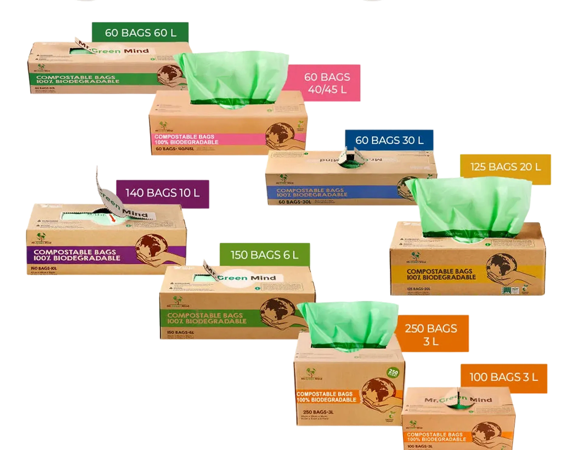 gratis Sample pakket biozakken